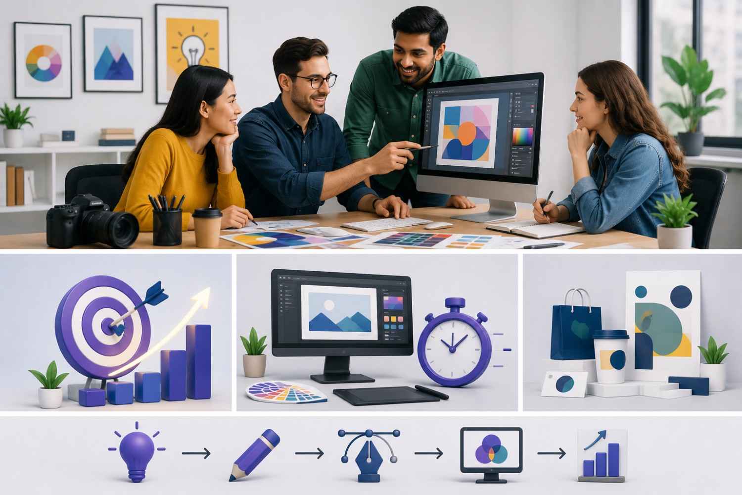The Benefits of Working with a Graphic Design Company